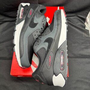 Nike Air Max 90 Anthracite Team Red DQ4071-001 Men’s Size 10 NIB
